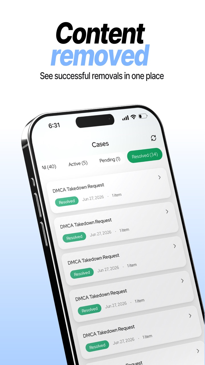 Casos de retiro resueltos en la app de Leakr